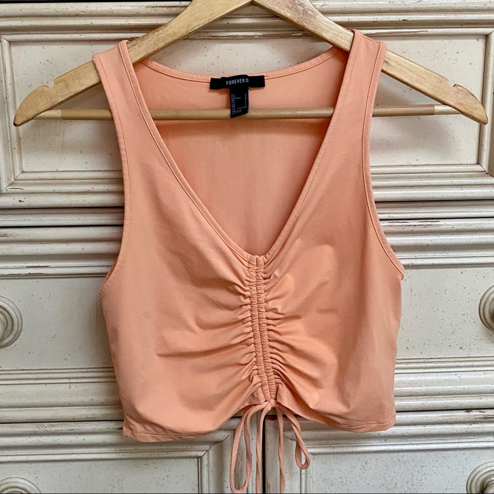 Forever 21 Pastel Orange Top